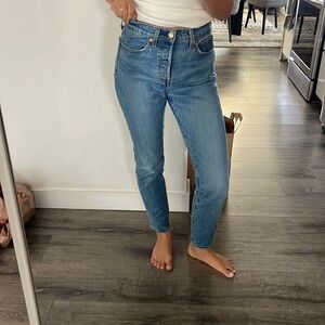Levi’s classic blue jeans size 26